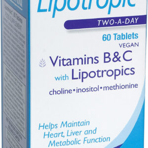 Health Aid Lipotropics with Vitamins B & C 60 ταμπλέτες