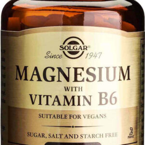 Solgar Magnesium with Vitamin B6 100 ταμπλέτες