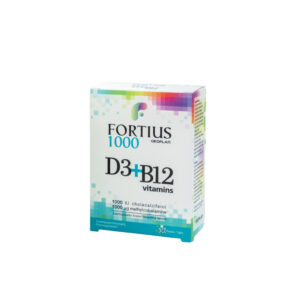 Fortius Ultra D3 1000iu & B12 1000 μg Vitamins Βιταμίνη για Ενέργεια & Ανοσοποιητικό 1000iu 30 ταμπλέτες
