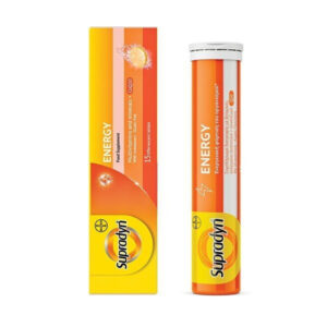 Supradyn Energy Βιταμίνη για Ενέργεια Energy 15 αναβράζοντα δισκία