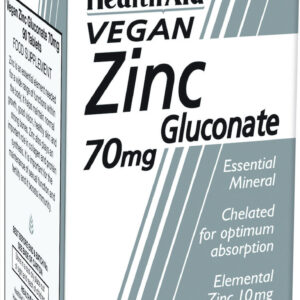 Health Aid Zinc Gluconate 70mg 90 ταμπλέτες