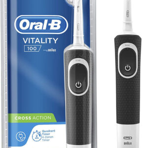 Oral-B Vitality 100 Cross Action Ηλεκτρική Οδοντόβουρτσα Μαύρη
