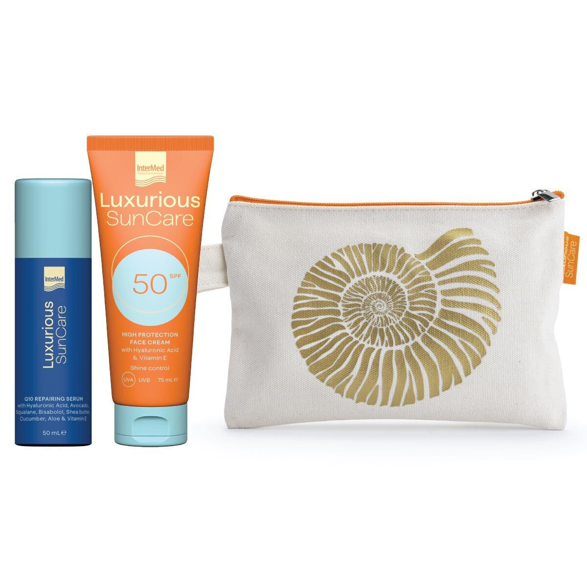 20250708105011_intermed_suncare_summer_essentials_set_me_antiliako_prosopou_serum_neseser_spf50_3tmch